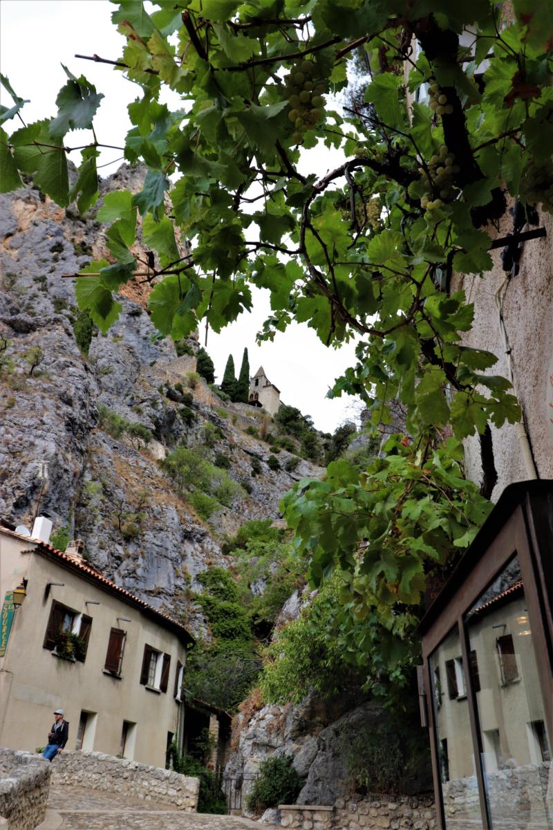 The chapel above Moustiers near Verdon